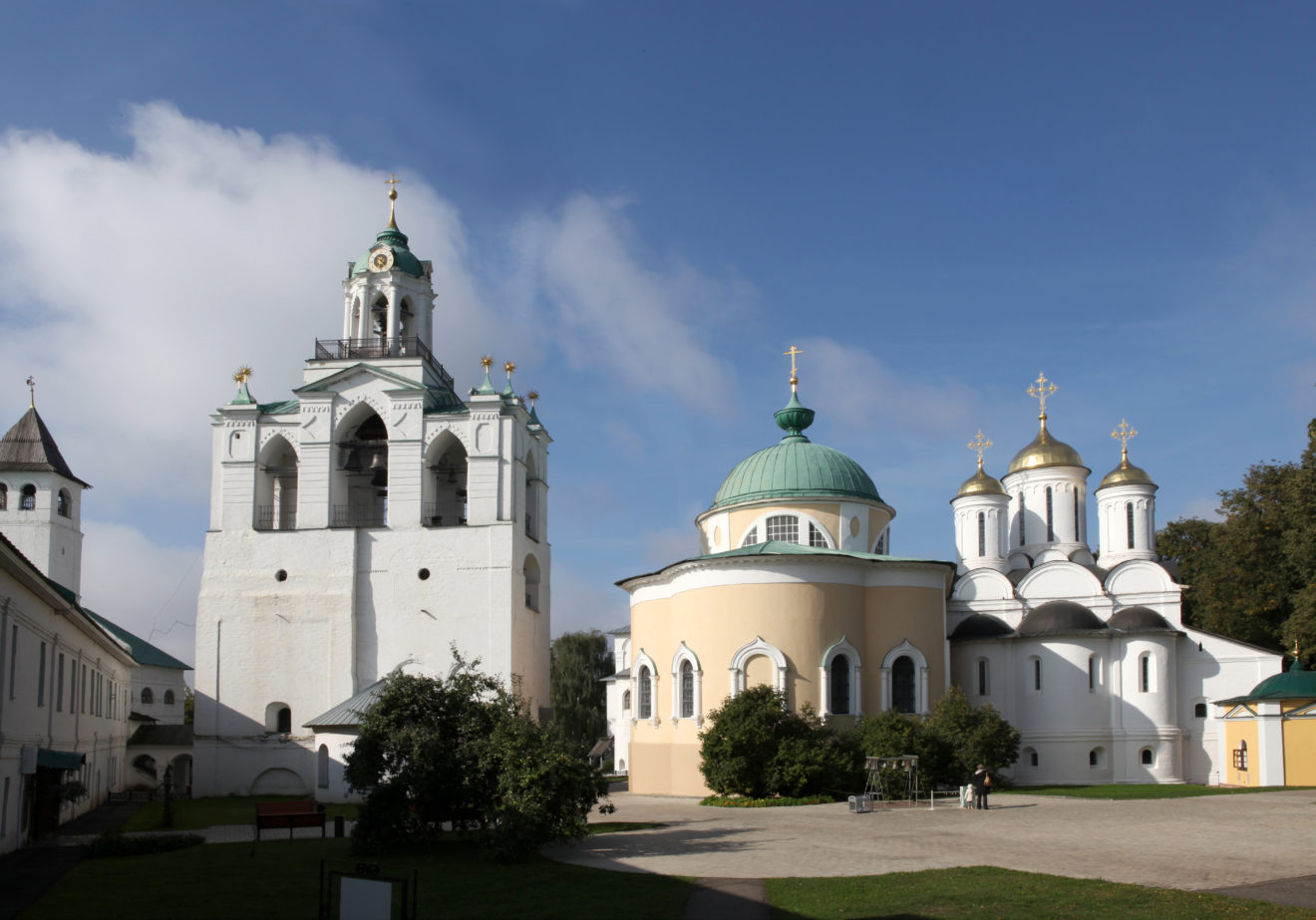 Город Ярославль Спасо Преображенский монастырь